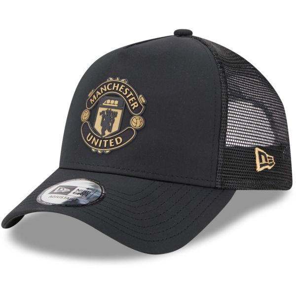 New Era Mesh Trucker Cap - Manchester United schwarz