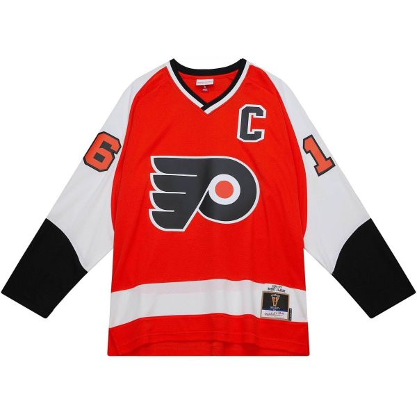 M&N Blue Line Bobby Clarke Philadelphia Flyers 1974 Jersey