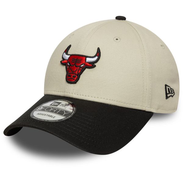 New Era 9Forty Strapback Cap - Chicago Bulls beige