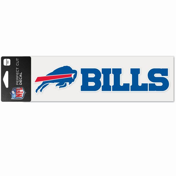 NFL Perfect Cut Autocollant 8x25cm Buffalo Bills