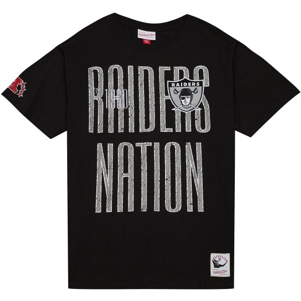 Mitchell & Ness Shirt - TEAM ORIGINS Oakland Raiders