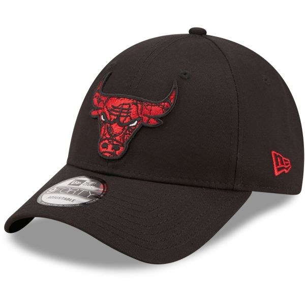 New Era 9Forty Strapback Cap - MARBLE INFLL Chicago Bulls