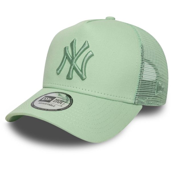 New Era A-Frame Trucker Cap - New York Yankees pastel green