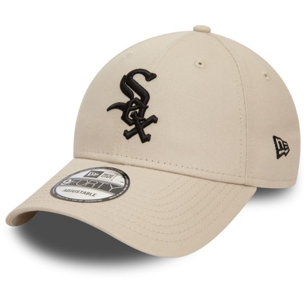 New Era 9Forty Strapback Cap - Chicago White Sox stone beige