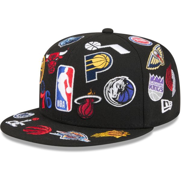 New Era 59Fifty Fitted Cap - NBA ALL OVER PATCHES