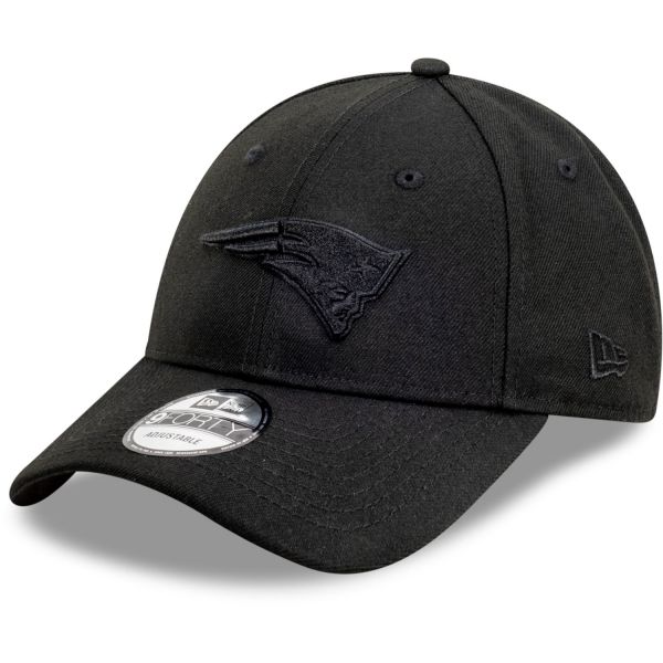 New Era 9Forty Snapback Cap FULL BLACK New England Patriots