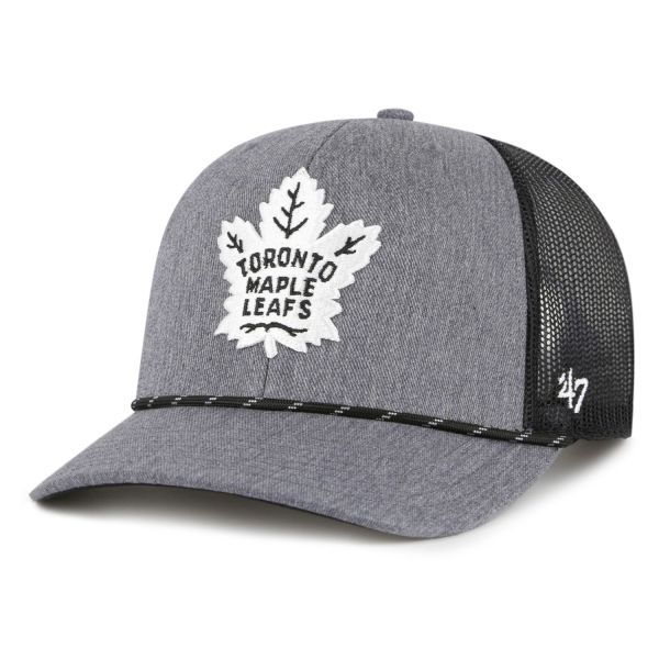 47 Brand Mesh Snapback Trucker Cap ROPE Toronto Maple Leafs