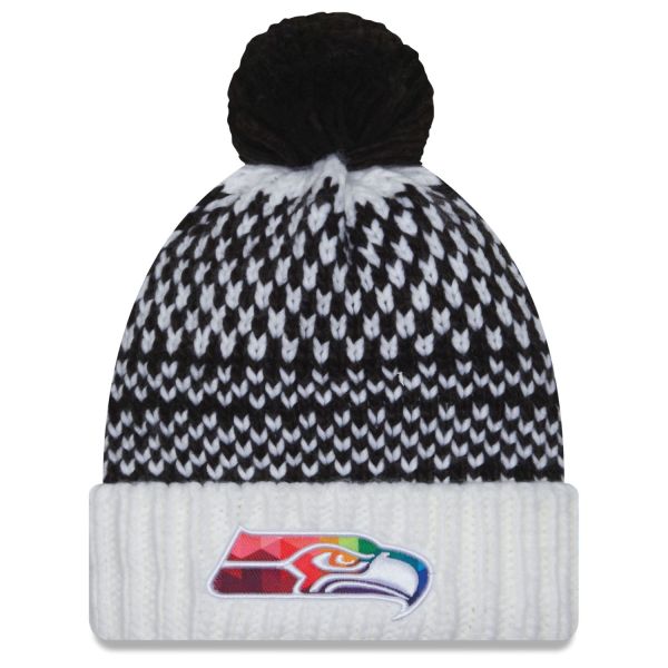 New Era Women Knit Beanie - CRUCIAL CATCH Seattle Seahawks