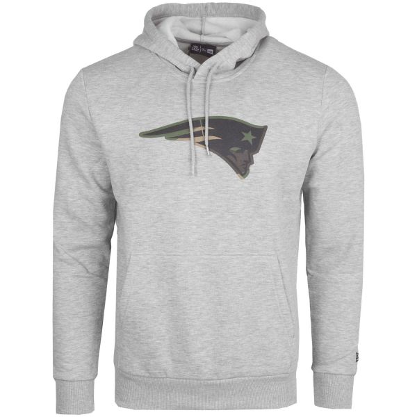 New Era Camo Hoody - NFL New England Patriots gris