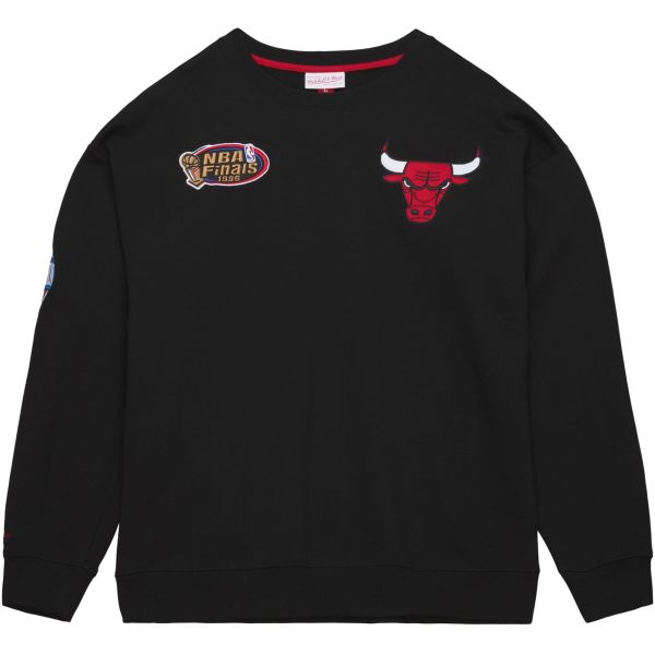 Mitchell & Ness Fleece Pullover Chicago Bulls