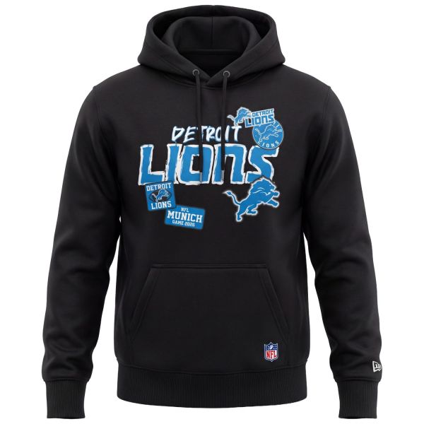 New Era Fleece Hoody - NFL PARIS Detroit Lions