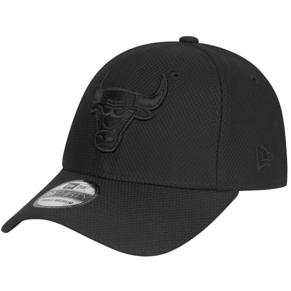 New Era 39Thirty Diamond Cap - Chicago Bulls noir