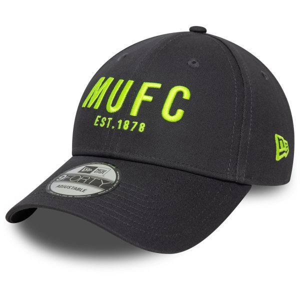 New Era 9Forty Adjustable Cap - Newcastle United charcoal