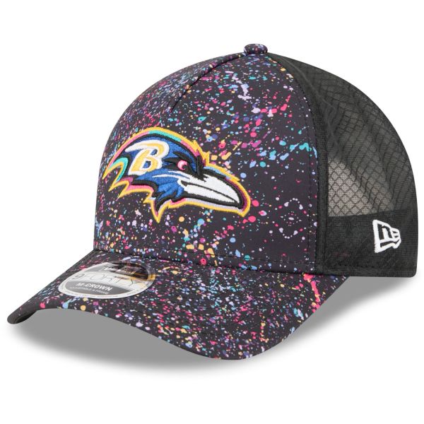 New Era 9Forty M-Crown Trucker Cap CRUCIAL Baltimore Ravens