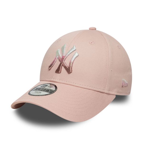 New Era 9Forty Kinder Cap - METAL New York Yankees rosa