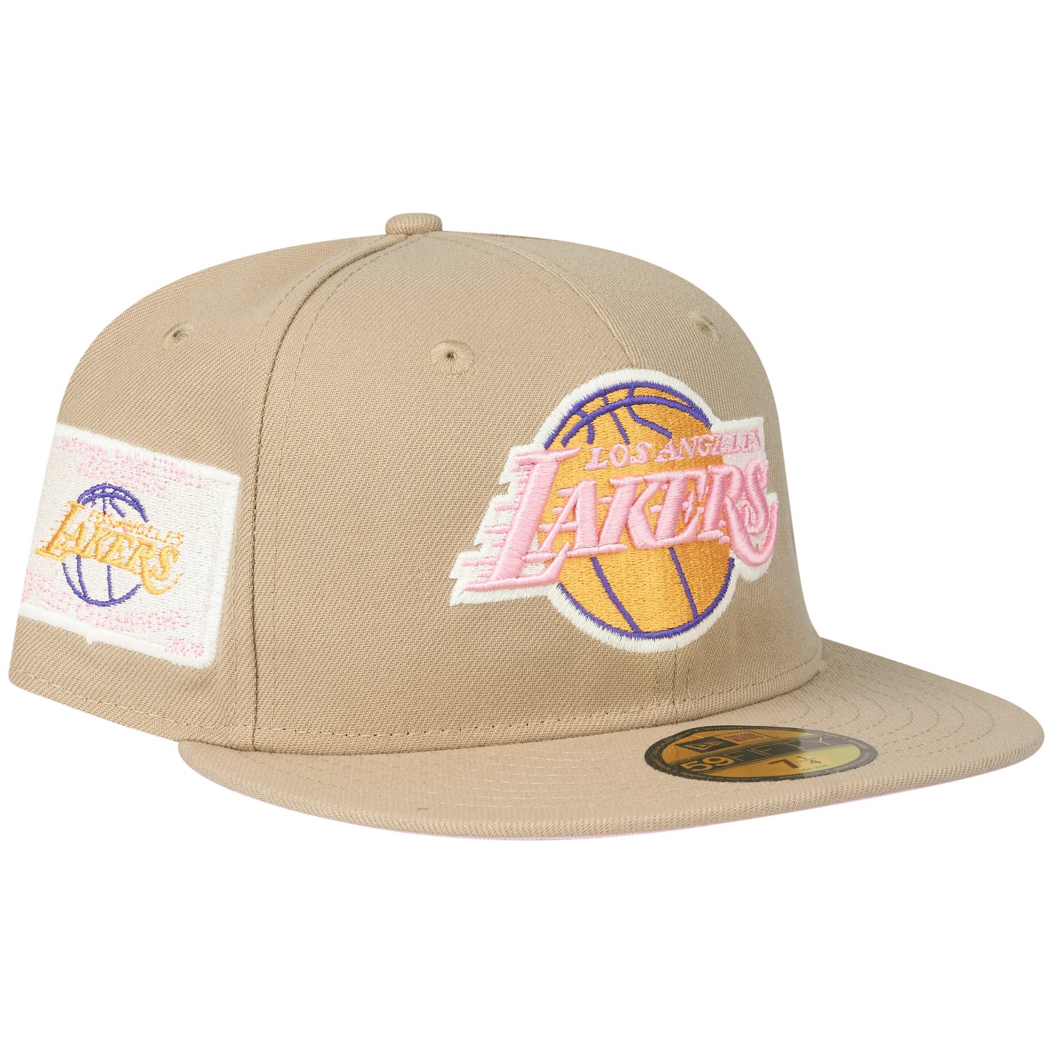 New Era 9Fifty Snapback Cap Los Angeles Lakers camel beige 