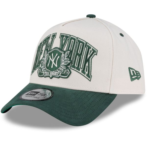 New Era A-Frame Trucker Cap - SUEDE New York Yankees brown
