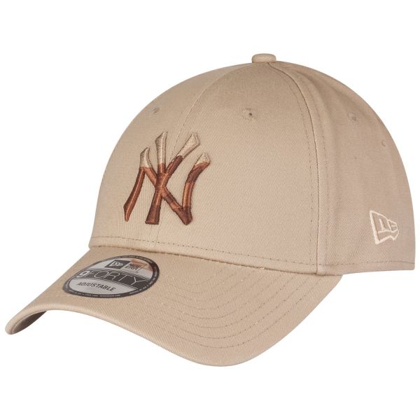 New Era 9Forty Cap - CAMO INFILL New York Yankees camel