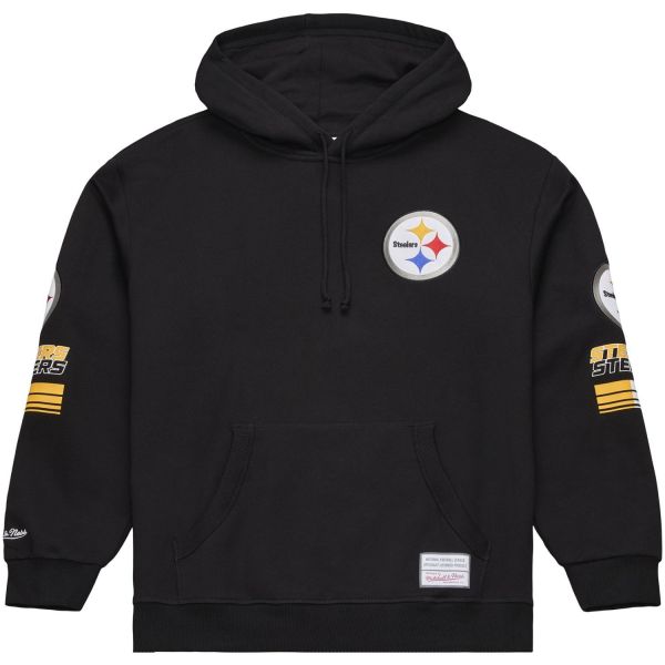 M&N Fleece NFL Hoody SIDELINE Pittsburgh Steelers