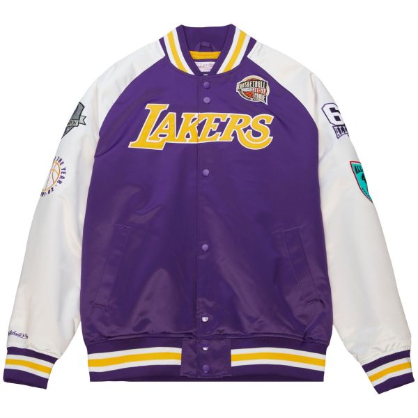Pau Gasol Los Angeles Lakers M&N HOF Satin Jacket