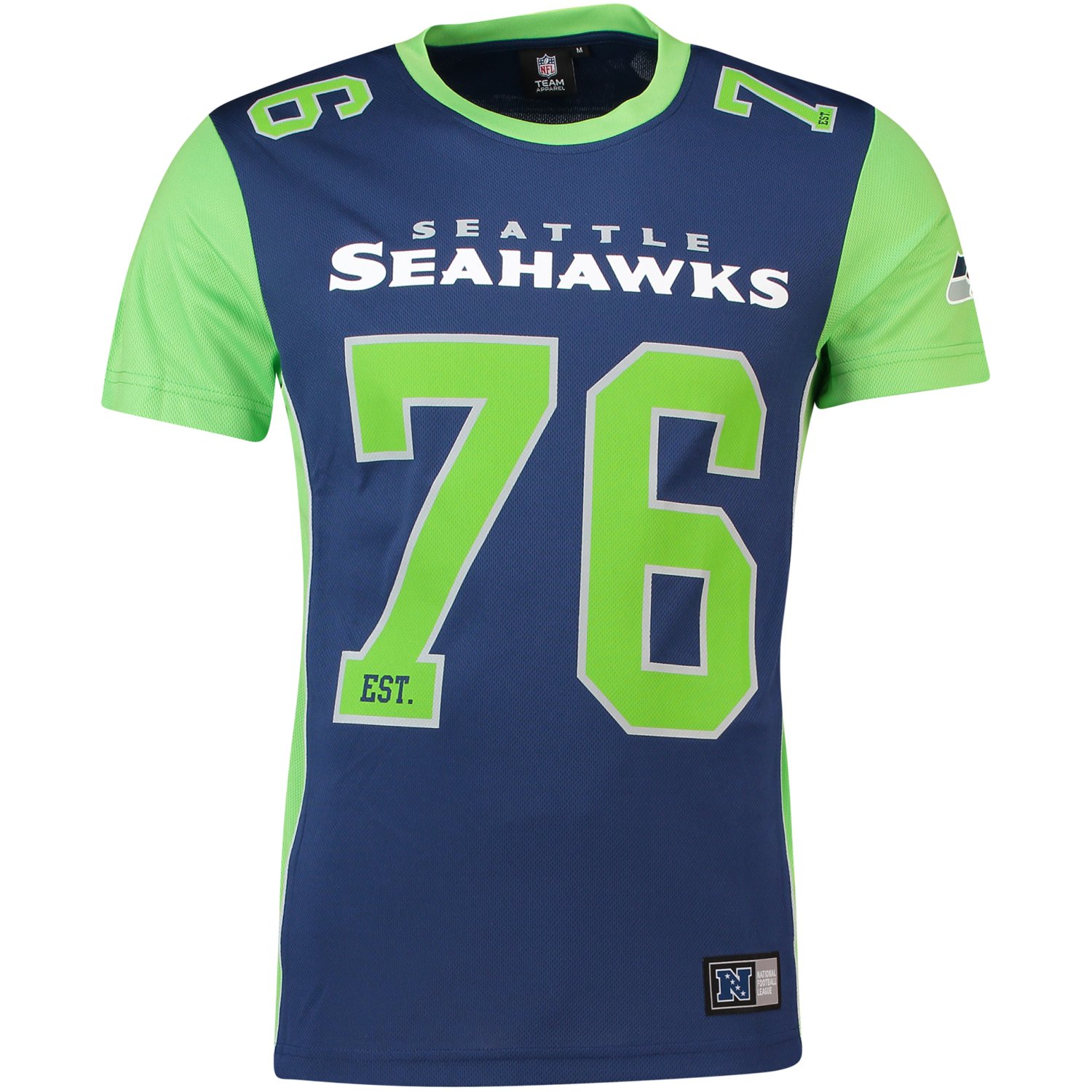 Majestic Mesh Polyester Jersey Shirt - NFL Seattle Seahawks   Jerseys   Bekleidung ...