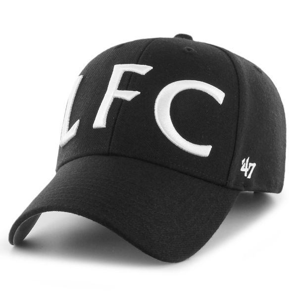 47 Brand Adjustabe Cap - SCRIPT FC Liverpool schwarz
