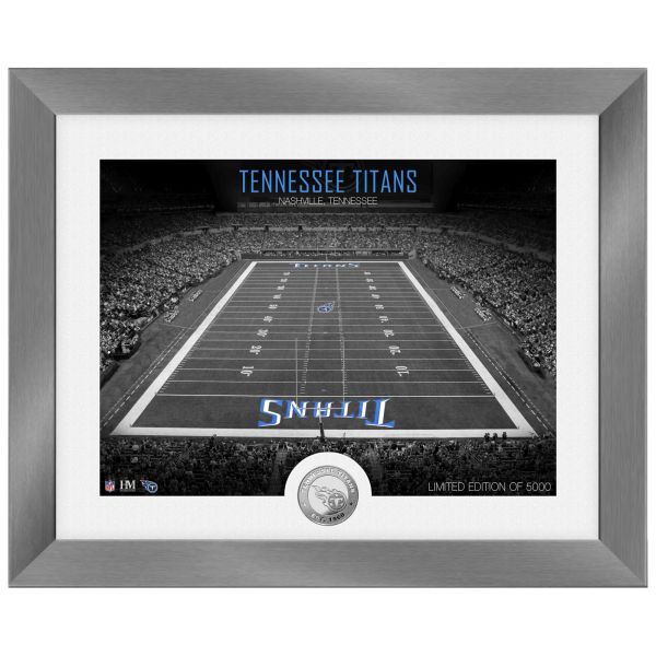 Tennessee Titans NFL Stade Silver Coin Photo Mint