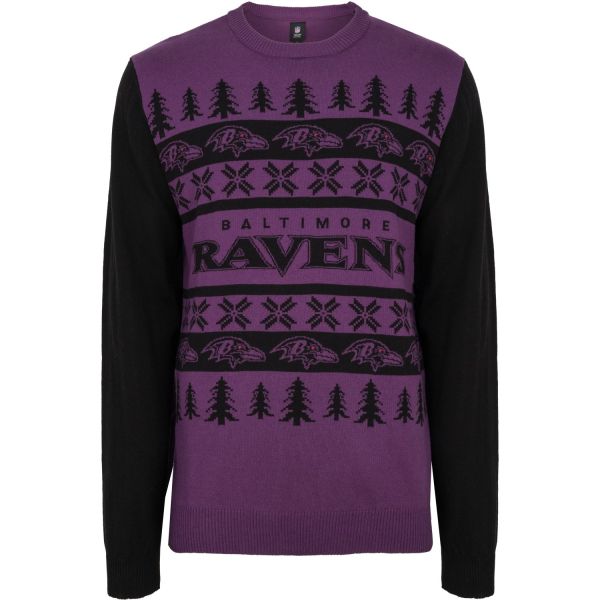 NFL Ugly Sweater XMAS Pull en tricot - Baltimore Ravens