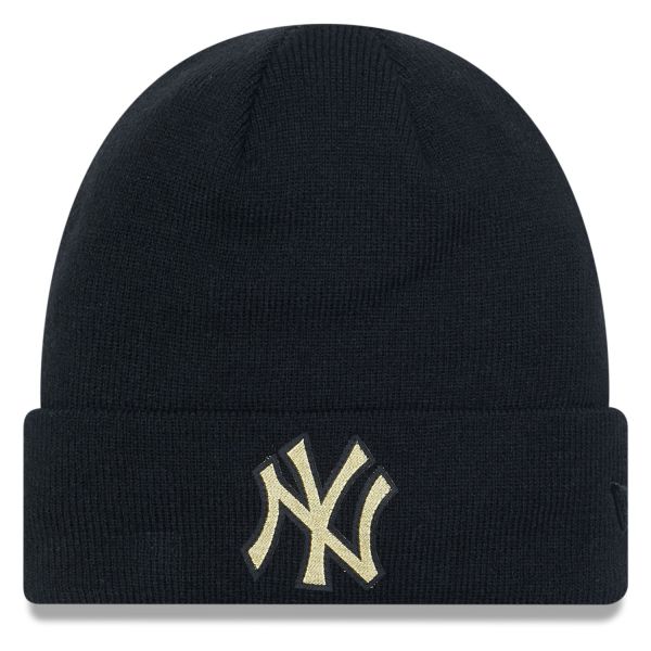 New Era Bonnet d'hiver- METALLIC BADGE New York Yankees