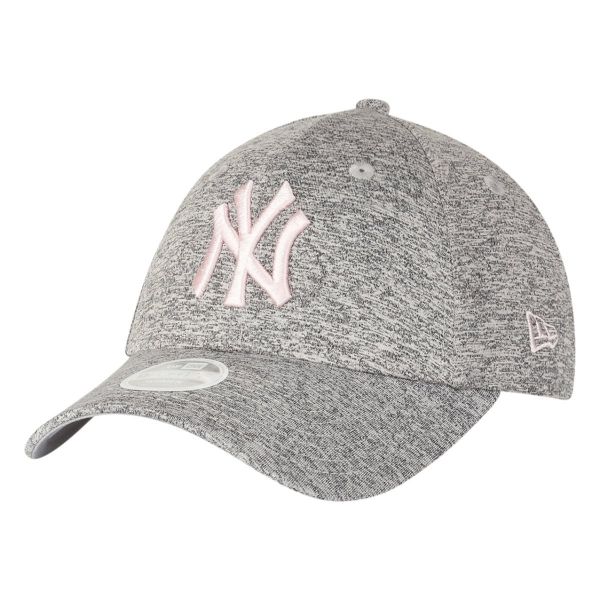 New Era 9Forty Damen Cap - JERSEY New York Yankees gris pink