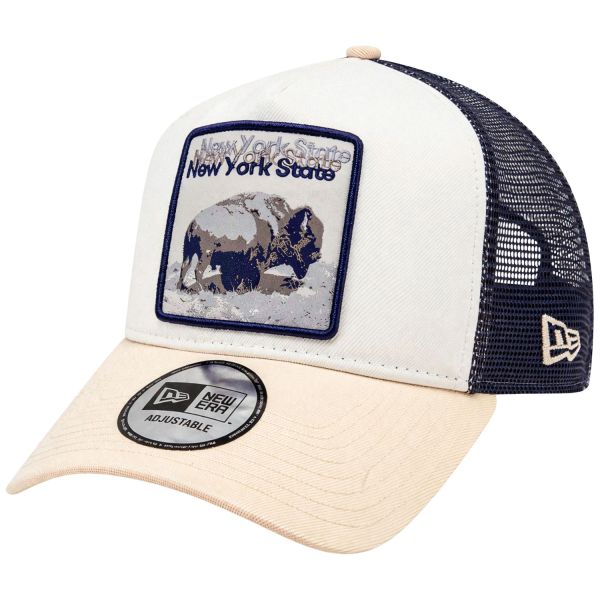 New Era A-Frame Outdoor Trucker Cap - BISON STATE