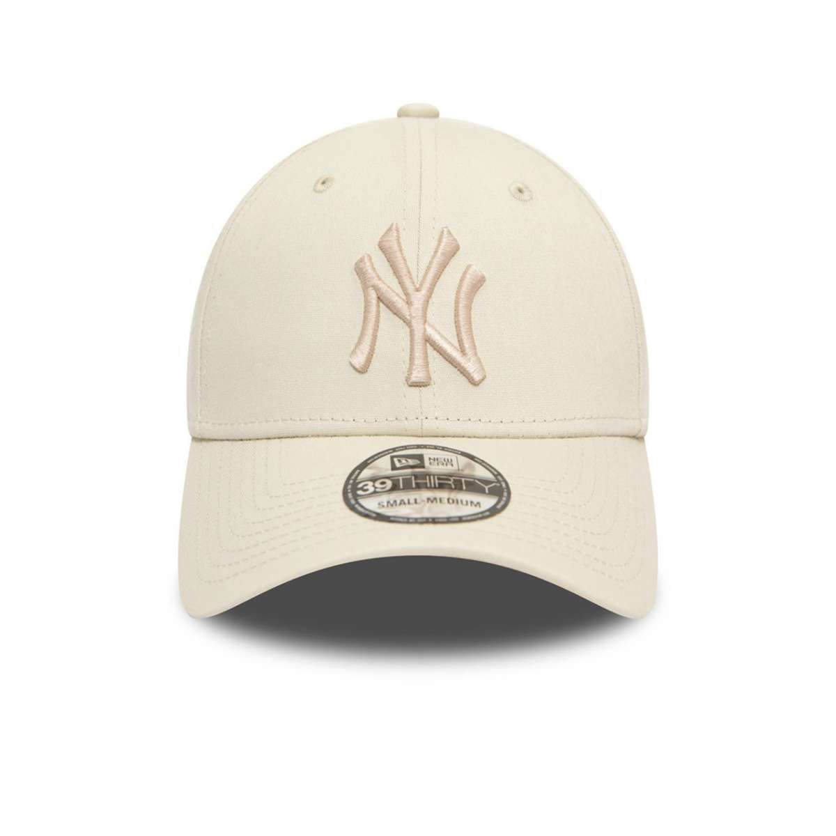 New Era 39Thirty Flexfit Cap - New York Yankees stone beige | Stretch
