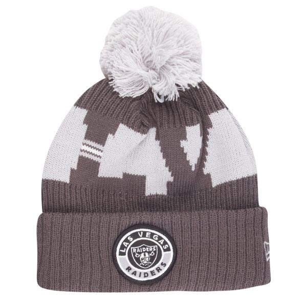 New Era NFL SPORT KNIT Bonnet Beanie - Las Vegas Raiders