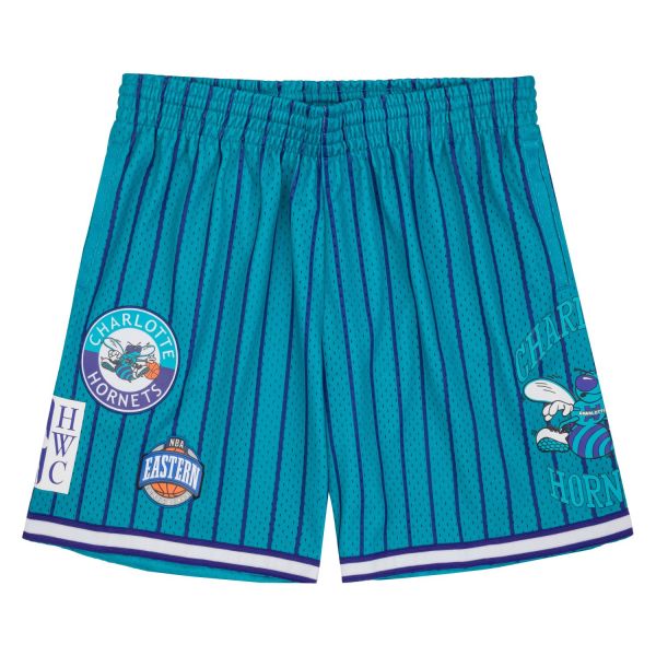M&N Charlotte Hornets City Collection Basketball Shorts