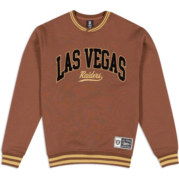 New Era Fleece Pullover - NFL Las Vegas Raiders braun