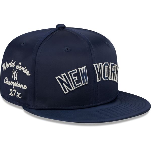 New Era 9Fifty Snapback Cap - SATIN SCRIPT New York Yankees