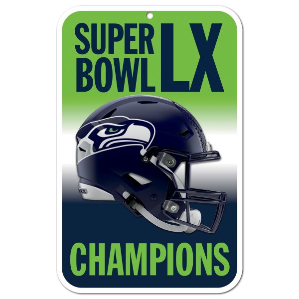 Wincraft PLANK Plaque de bois - NFL Seattle Seahawks