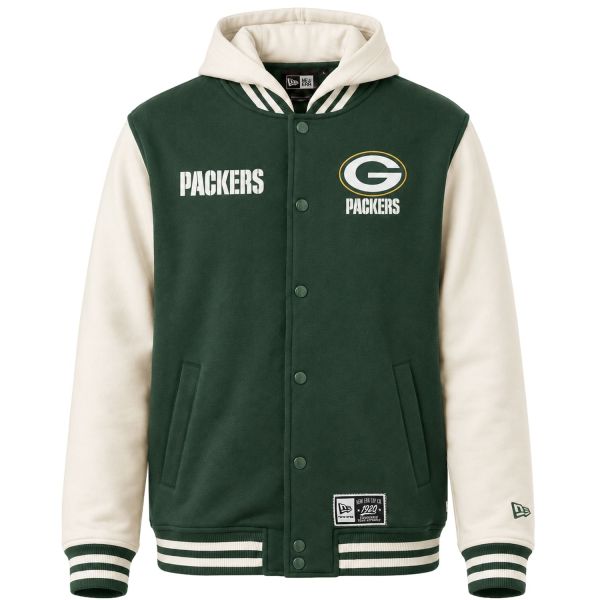 New Era Varsity College Hoody Jacke - Green Bay Packers