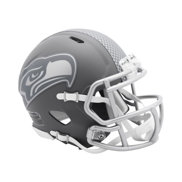 Riddell Speed Mini Football Helmet SLATE Seattle Seahawks