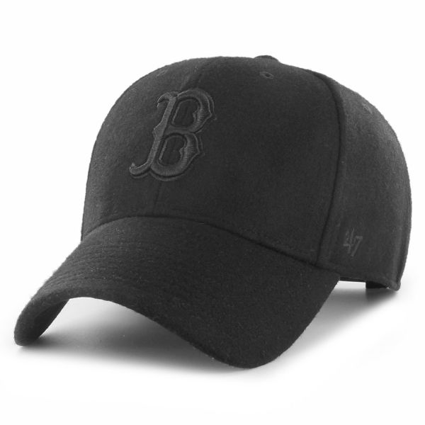 47 Brand Curved Snapback Cap - MELTON Boston Red Sox