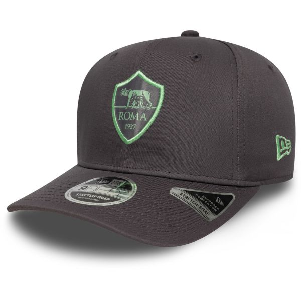 New Era 9Fifty Stretch Snapback Cap - AS Roma charcoal