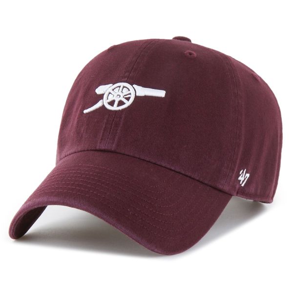 47 Brand Relaxed-Fit CLEAN UP Cap - FC Arsenal maroon
