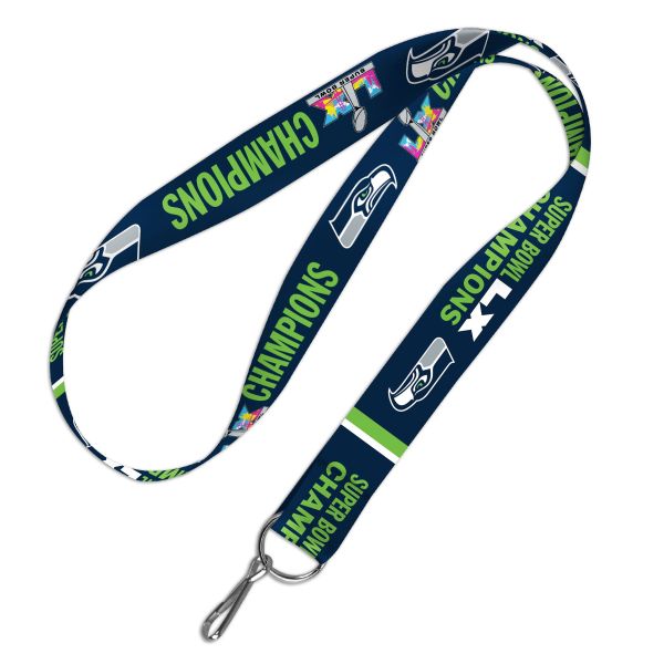 Super Bowl LX NFL Seattle Seahawks Schlüsselband Lanyard
