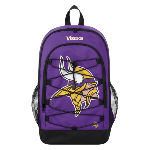 FOCO NFL Backpack - BUNGEE Minnesota Vikings