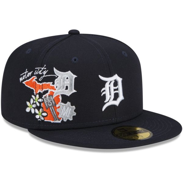 New Era 59Fifty Fitted Cap - CITY CLUSTER Detroit Tigers
