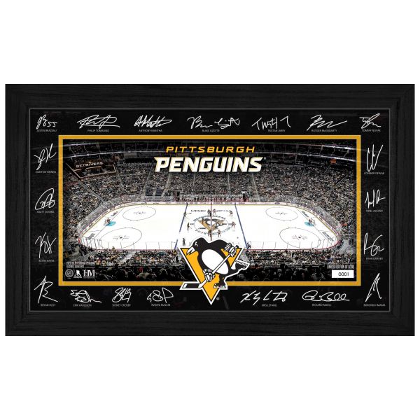 Pittsburgh Penguins 2025 NHL Signature Rink Bild