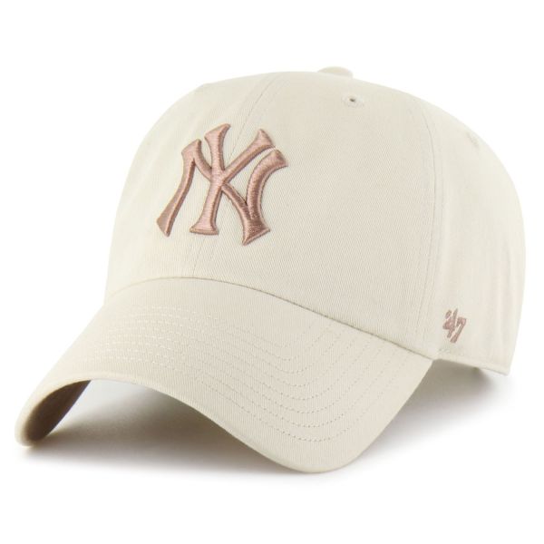 47 Brand Ballpark Cap - CLEAN UP New York Yankees mojave