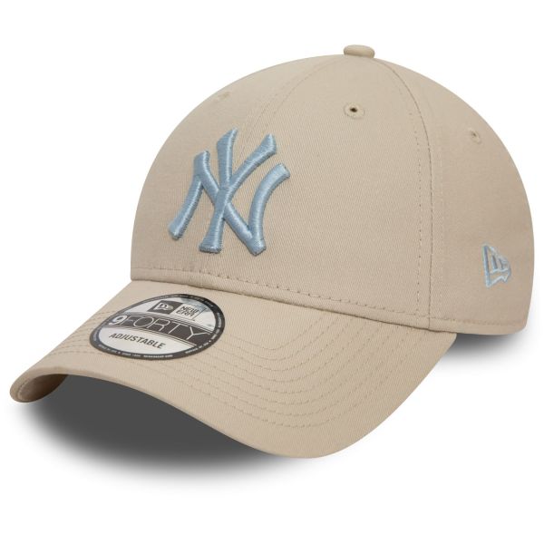 New Era 9Forty Strapback Cap - New York Yankees stone / sky