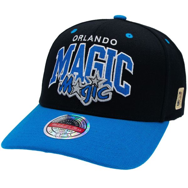 M&N Stretch Snapback Classic Red Cap - Orlando Magic
