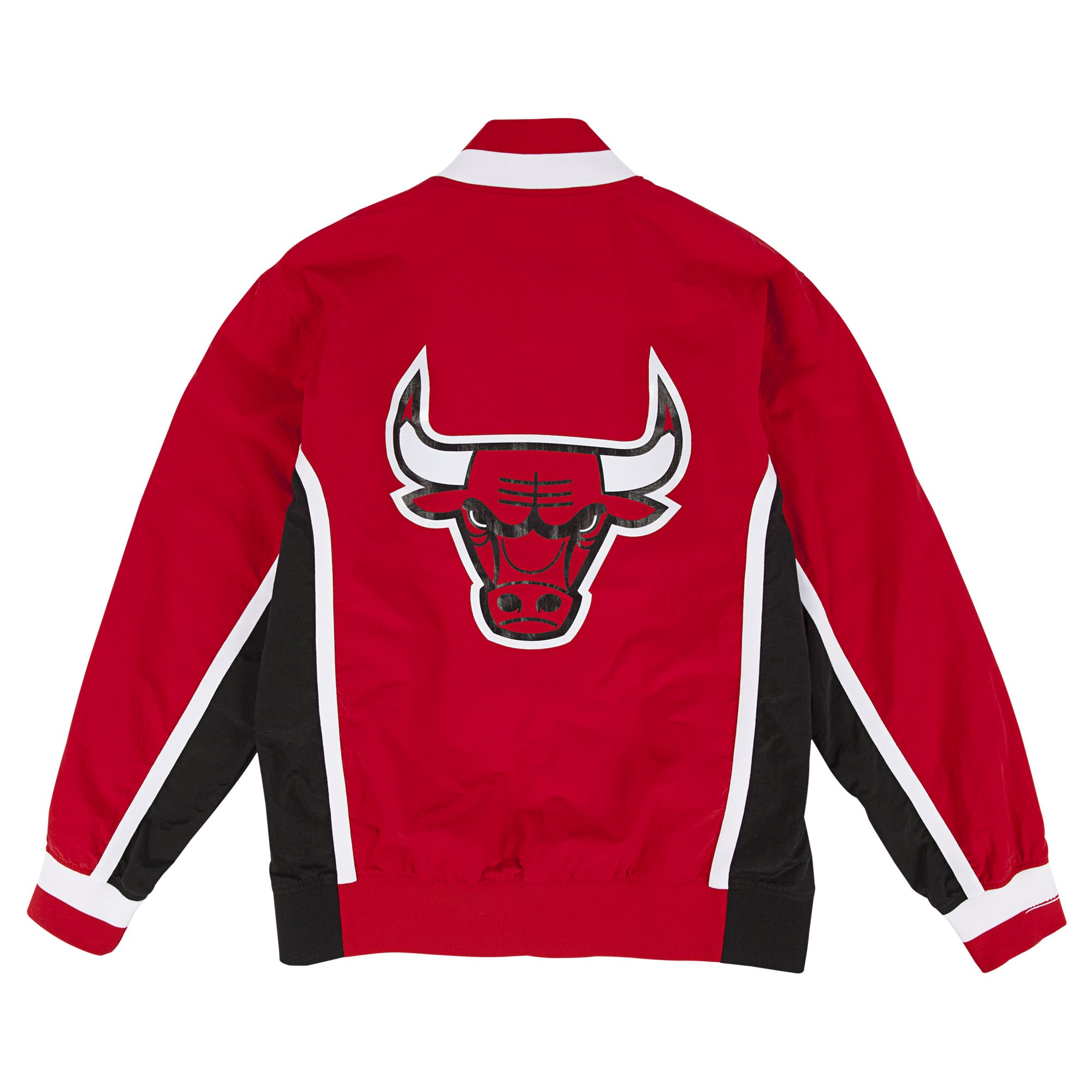 M&N Authentic Warm Up Jacke Chicago Bulls 1992-93 rot | Jacken ...